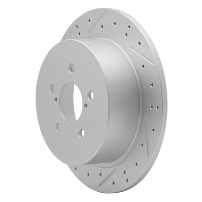 DFC Geoperformance Rear Left Drilled & Slotted Rotor for Subaru Legacy 2005 - 2009 | dfc830 - 13020L - JDMuscleSPK997336
