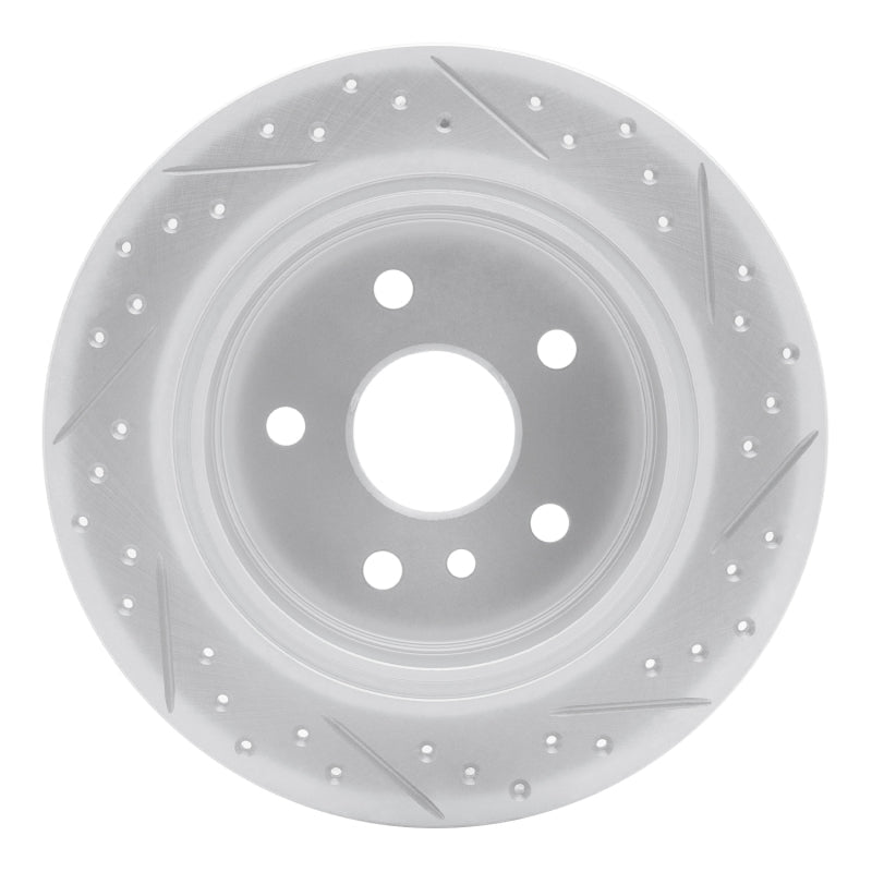 DFC Geoperformance Rear Left Drilled & Slotted Rotor for Toyota Avalon 2000 - 2004 | dfc830 - 76071L - JDMuscleSPK999813