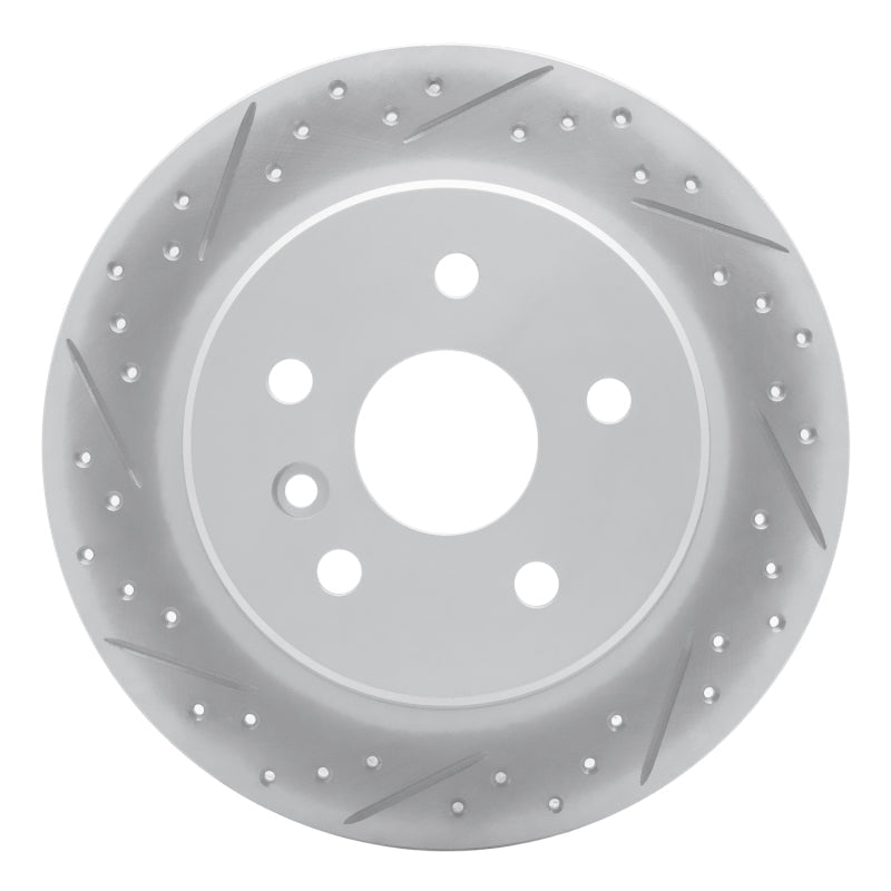 DFC Geoperformance Rear Left Drilled & Slotted Rotor for Toyota Avalon 2000 - 2004 | dfc830 - 76071L - JDMuscleSPK999813