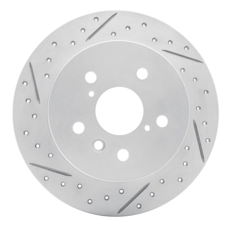 DFC Geoperformance Rear Left Drilled & Slotted Rotor for Toyota Camry 2018 - 2024 | dfc830 - 76152L - JDMuscleSPK999909