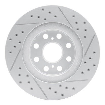 DFC Geoperformance Rear Left Drilled & Slotted Rotor for Toyota MR2 Spyder (2000 - 2005) | Part dfc830 - 76073L | dfc830 - 76073L - JDMuscleSPK999817