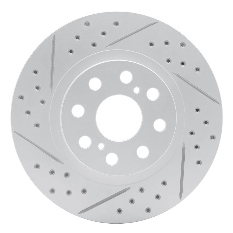 DFC Geoperformance Rear Left Drilled & Slotted Rotor for Toyota MR2 Spyder (2000 - 2005) | Part dfc830 - 76073L | dfc830 - 76073L - JDMuscleSPK999817