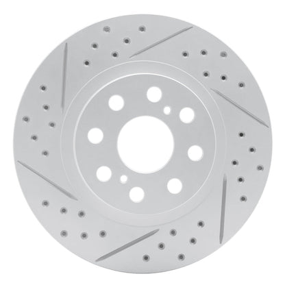 DFC Geoperformance Rear Left Drilled & Slotted Rotor for Toyota MR2 Spyder (2000 - 2005) | Part dfc830 - 76073L | dfc830 - 76073L - JDMuscleSPK999817