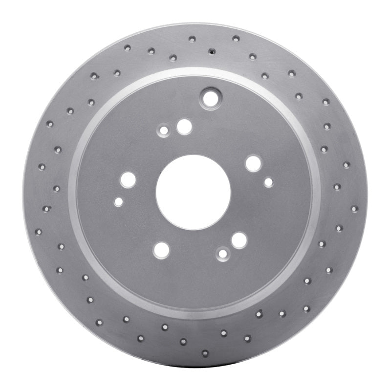 DFC Geoperformance Rear Right Drilled Rotor for Honda Odyssey 2002 - 2004 | dfc820 - 59047R - JDMuscleSPK996097