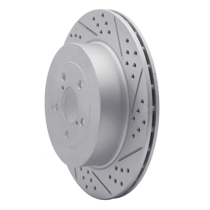 DFC Geoperformance Rear Right Drilled & Slotted Rotor for 2003 - 2004 Subaru Impreza | dfc830 - 13015R - JDMuscleSPK997327