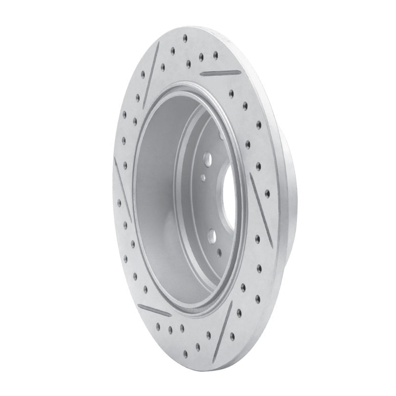 DFC Geoperformance Rear Right Drilled & Slotted Rotor for Honda CR - V (2002 - 2004) | dfc830 - 59046R - JDMuscleSPK999054