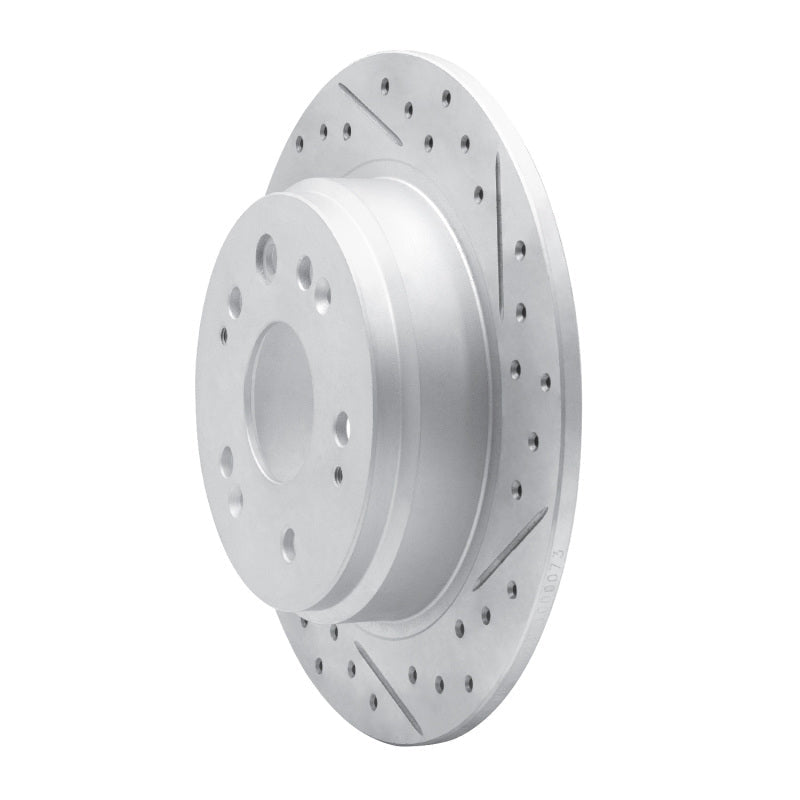 DFC Geoperformance Rear Right Drilled & Slotted Rotor for Honda CR - V (2002 - 2004) | dfc830 - 59046R - JDMuscleSPK999054