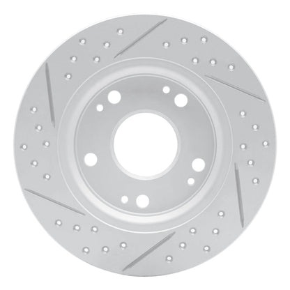 DFC Geoperformance Rear Right Drilled & Slotted Rotor for Honda CR - Z 2011 - 2015 | dfc830 - 59035R - JDMuscleSPK999035