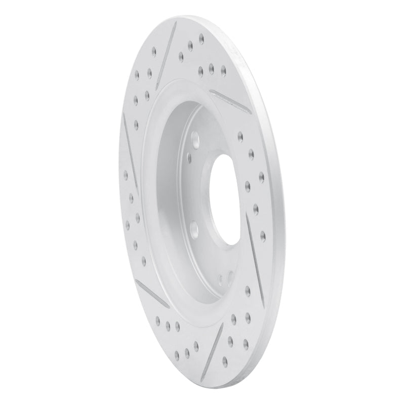 DFC Geoperformance Rear Right Drilled & Slotted Rotor for Honda CR - Z 2011 - 2015 | dfc830 - 59035R - JDMuscleSPK999035