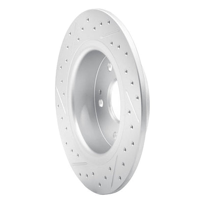 DFC Geoperformance Rear Right Drilled & Slotted Rotor for Honda HR - V (Part DFL830 - 59071R) | dfc830 - 59071R - JDMuscleSPK999090