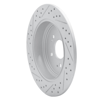 DFC Geoperformance Rear Right Drilled & Slotted Rotor for Honda Ridgeline 2006 - 2014 | dfc830 - 59052R - JDMuscleSPK999064