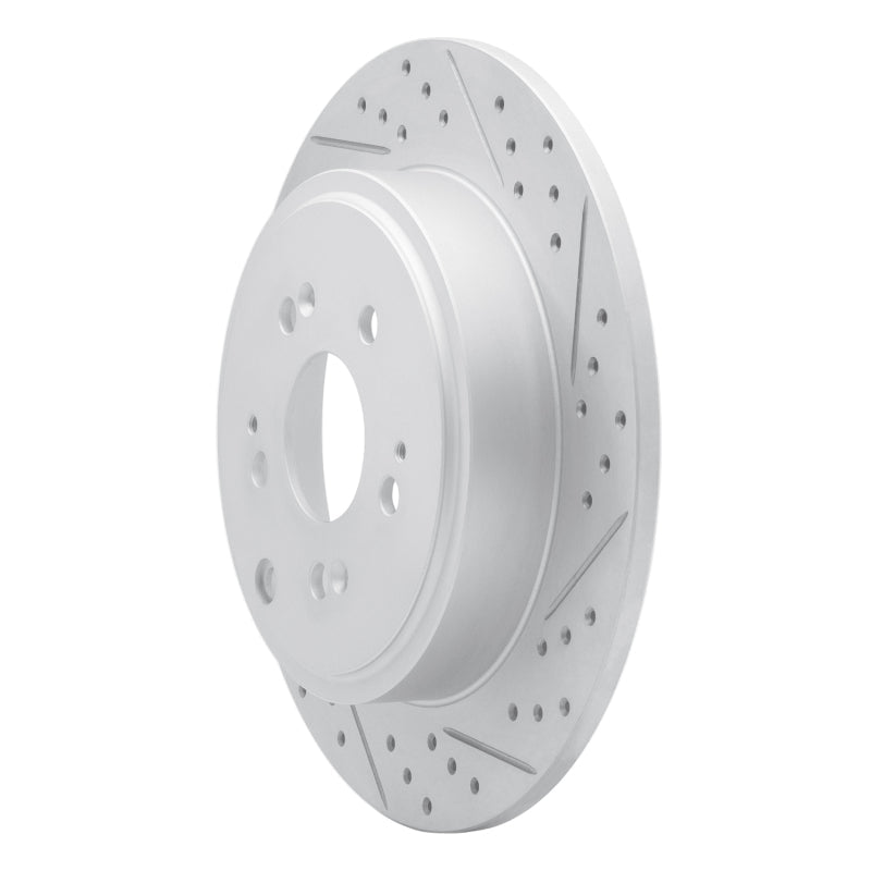 DFC Geoperformance Rear Right Drilled & Slotted Rotor for Honda Ridgeline 2006 - 2014 | dfc830 - 59052R - JDMuscleSPK999064
