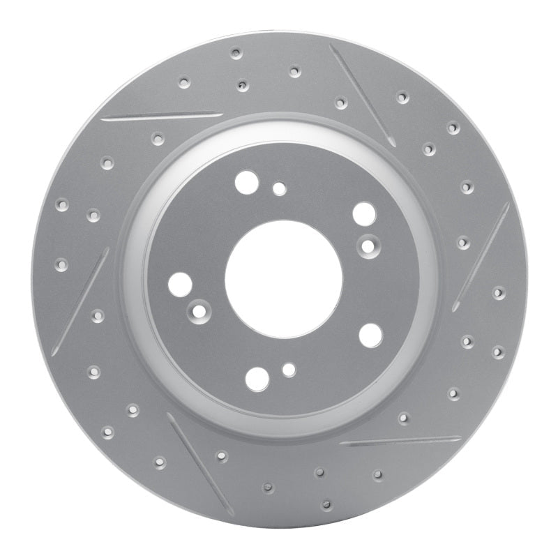 DFC Geoperformance Rear Right Drilled & Slotted Rotor for Honda S2000 (2000 - 2009) – Part Number DFC830 - 59028R | dfc830 - 59028R - JDMuscleSPK992291