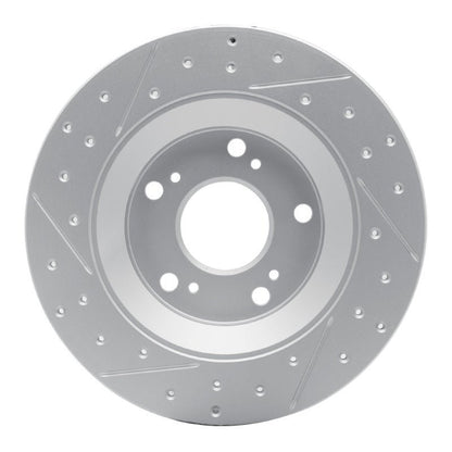 DFC Geoperformance Rear Right Drilled & Slotted Rotor for Honda S2000 (2000 - 2009) – Part Number DFC830 - 59028R | dfc830 - 59028R - JDMuscleSPK992291