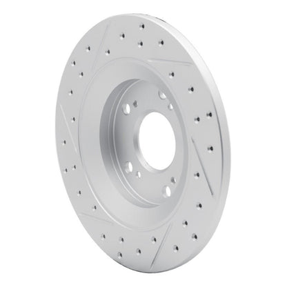 DFC Geoperformance Rear Right Drilled & Slotted Rotor for Honda S2000 (2000 - 2009) – Part Number DFC830 - 59028R | dfc830 - 59028R - JDMuscleSPK992291