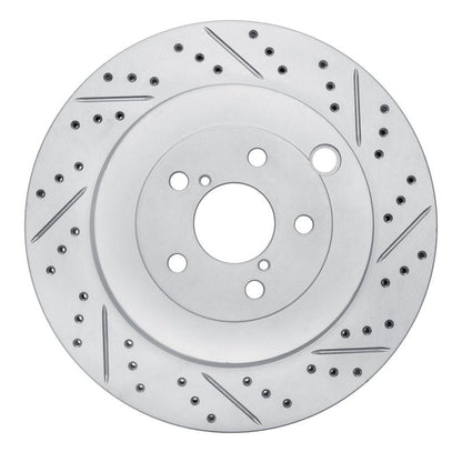 DFC Geoperformance Rear Right Drilled & Slotted Rotor for Subaru BRZ (Part DFC830 - 13040R) | dfc830 - 13040R - JDMuscleSPK997366