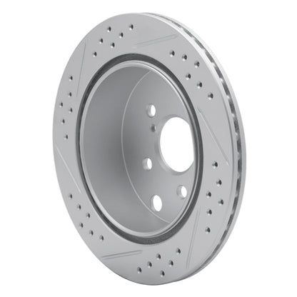 DFC Geoperformance Rear Right Drilled & Slotted Rotor for Subaru Forester 2014 - 2018 | Part DFCO830 - 13027R | dfc830 - 13027R - JDMuscleSPK997349