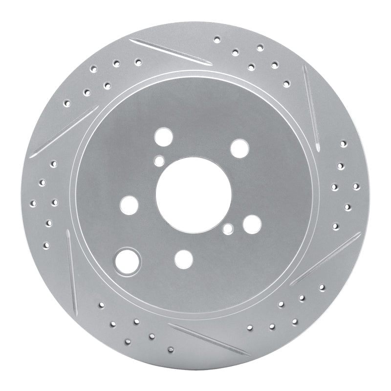 DFC Geoperformance Rear Right Drilled & Slotted Rotor for Subaru Forester 2014 - 2018 | Part DFCO830 - 13027R | dfc830 - 13027R - JDMuscleSPK997349
