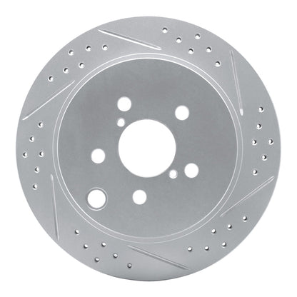 DFC Geoperformance Rear Right Drilled & Slotted Rotor for Subaru Forester 2014 - 2018 | Part DFCO830 - 13027R | dfc830 - 13027R - JDMuscleSPK997349