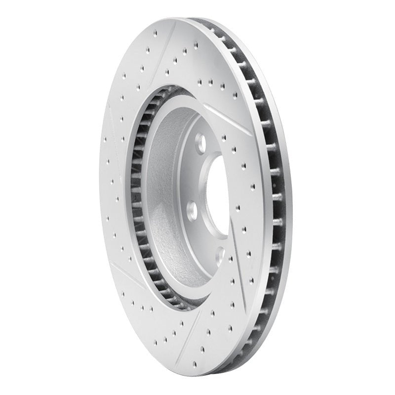 DFC Geoperformance Rear Right Drilled & Slotted Rotor for Subaru Impreza 2005 - 2007 - Part Number DFC830 - 13017R | dfc830 - 13017R - JDMuscleSPK997331