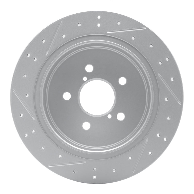 DFC Geoperformance Rear Right Drilled & Slotted Rotor for Subaru Outback 2005 - 2009 | dfc830 - 13020R - JDMuscleSPK997337