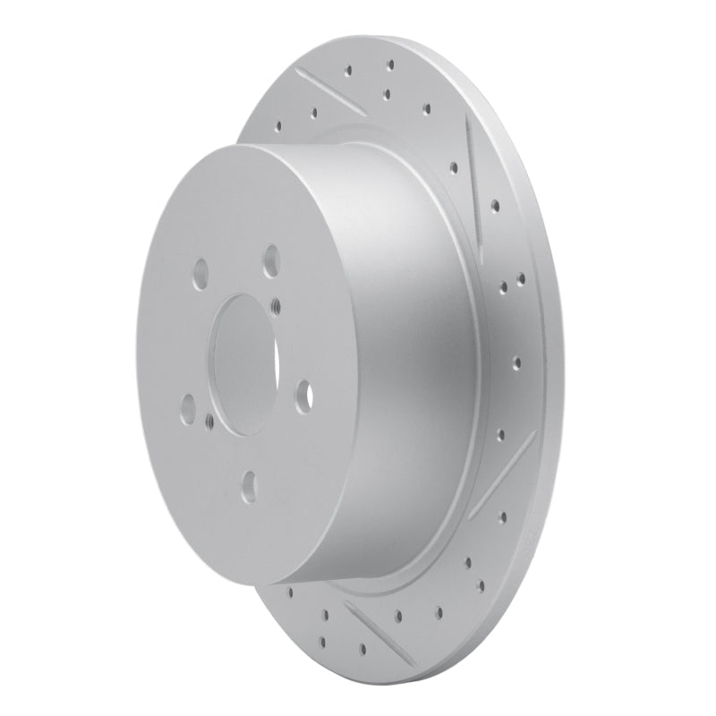 DFC Geoperformance Rear Right Drilled & Slotted Rotor for Subaru Outback 2005 - 2009 | dfc830 - 13020R - JDMuscleSPK997337