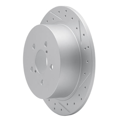 DFC Geoperformance Rear Right Drilled & Slotted Rotor for Subaru Outback 2005 - 2009 | dfc830 - 13020R - JDMuscleSPK997337