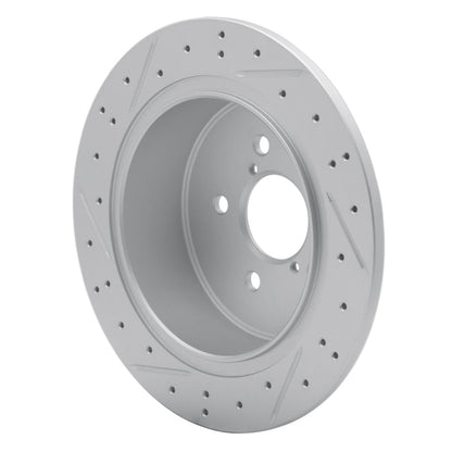 DFC Geoperformance Rear Right Drilled & Slotted Rotor for Subaru Outback 2005 - 2009 | dfc830 - 13020R - JDMuscleSPK997337