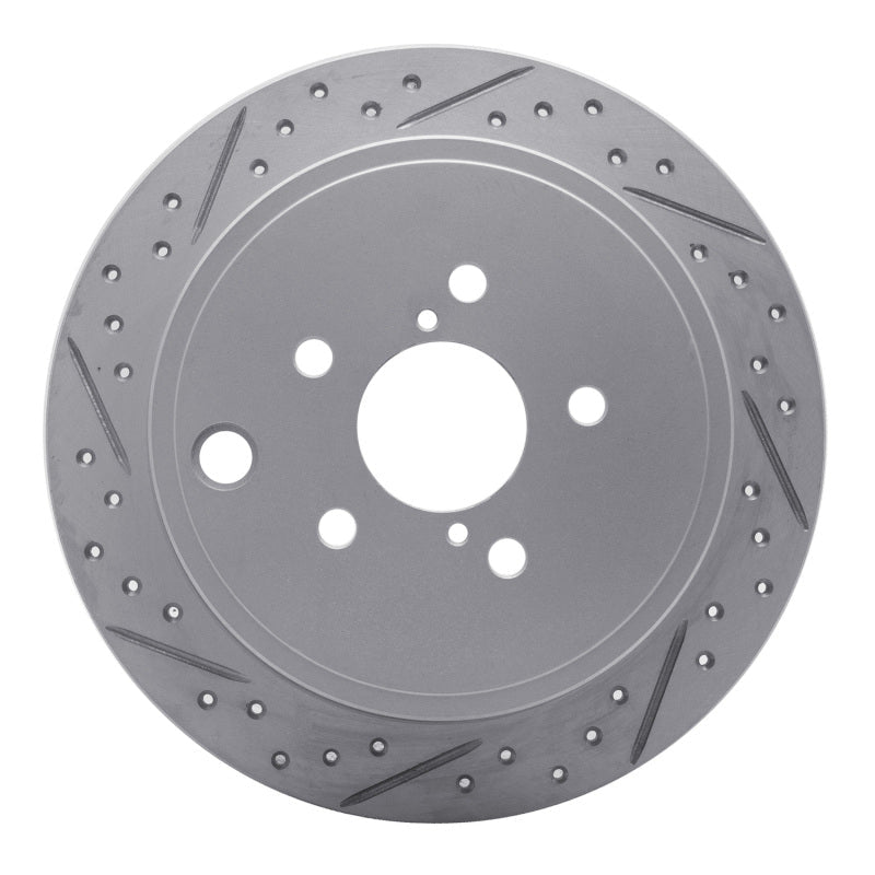 DFC Geoperformance Rear Right Drilled & Slotted Rotor for Subaru Outback 2008 - 2015 | dfc830 - 13021R - JDMuscleSPK992199