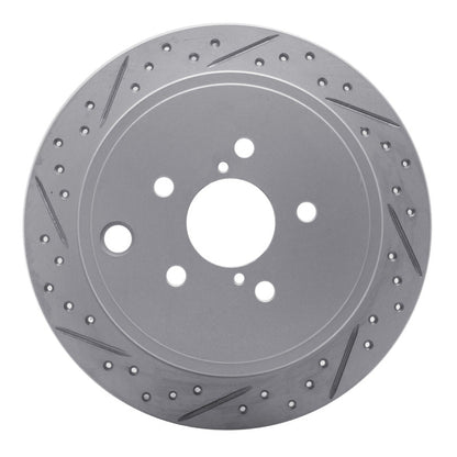 DFC Geoperformance Rear Right Drilled & Slotted Rotor for Subaru Outback 2008 - 2015 | dfc830 - 13021R - JDMuscleSPK992199