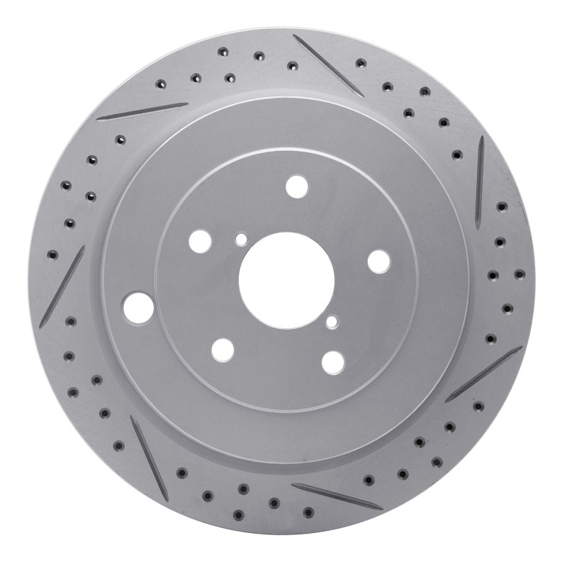 DFC Geoperformance Rear Right Drilled & Slotted Rotor for Subaru Tribeca (2006 - 2014) | dfc830 - 13036R - JDMuscleSPK997360