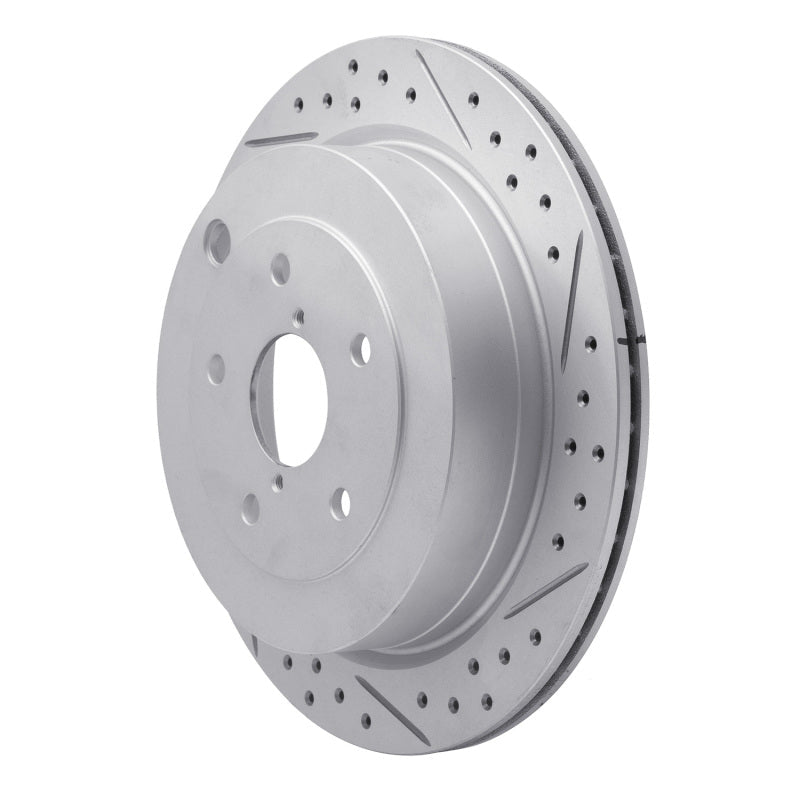 DFC Geoperformance Rear Right Drilled & Slotted Rotor for Subaru Tribeca (2006 - 2014) | dfc830 - 13036R - JDMuscleSPK997360