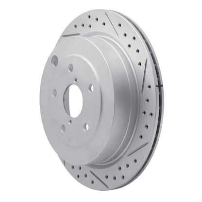 DFC Geoperformance Rear Right Drilled & Slotted Rotor for Subaru Tribeca (2006 - 2014) | dfc830 - 13036R - JDMuscleSPK997360