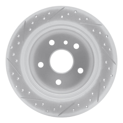 DFC Geoperformance Rear Right Drilled & Slotted Rotor for Toyota Avalon 2000 - 2004 | dfc830 - 76071R - JDMuscleSPK999814