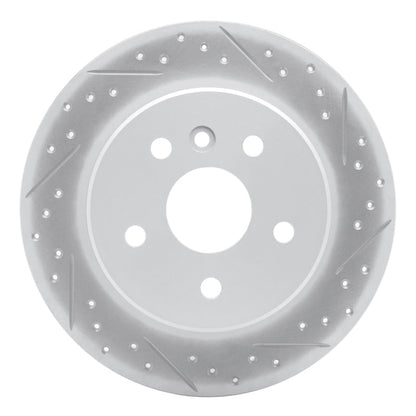 DFC Geoperformance Rear Right Drilled & Slotted Rotor for Toyota Avalon 2000 - 2004 | dfc830 - 76071R - JDMuscleSPK999814