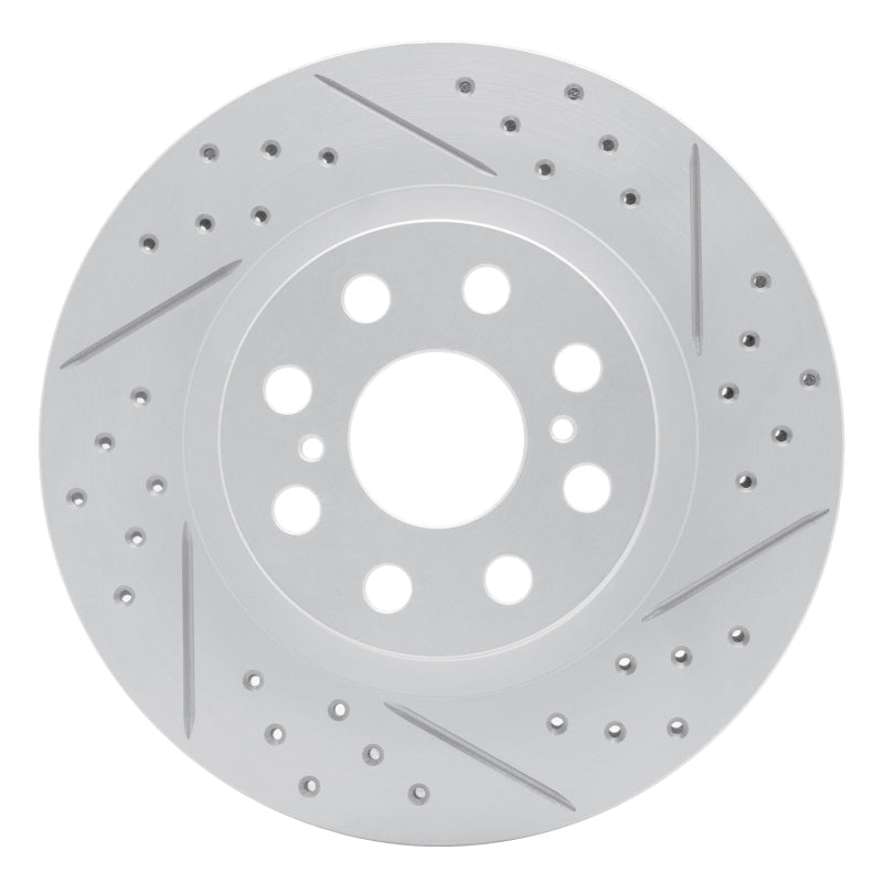 DFC Geoperformance Rear Right Drilled & Slotted Rotor for Toyota Mr2 Spyder (1999 - 2005) | dfc830 - 76073R - JDMuscleSPK999818