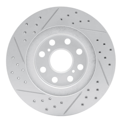 DFC Geoperformance Rear Right Drilled & Slotted Rotor for Toyota Mr2 Spyder (1999 - 2005) | dfc830 - 76073R - JDMuscleSPK999818