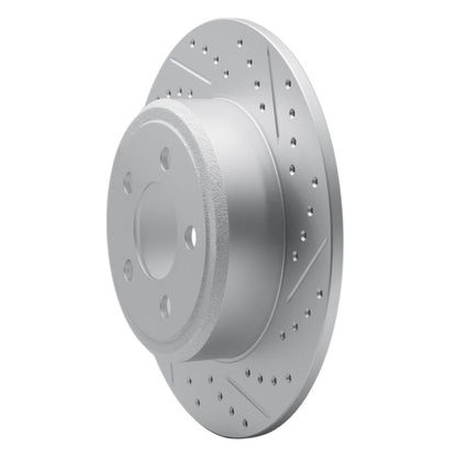 DFC Geoperformance Rear Right Drilled & Slotted Rotor for Toyota Sienna (Part Number: DFC830 - 76131R) | dfc830 - 76131R - JDMuscleSPK992380