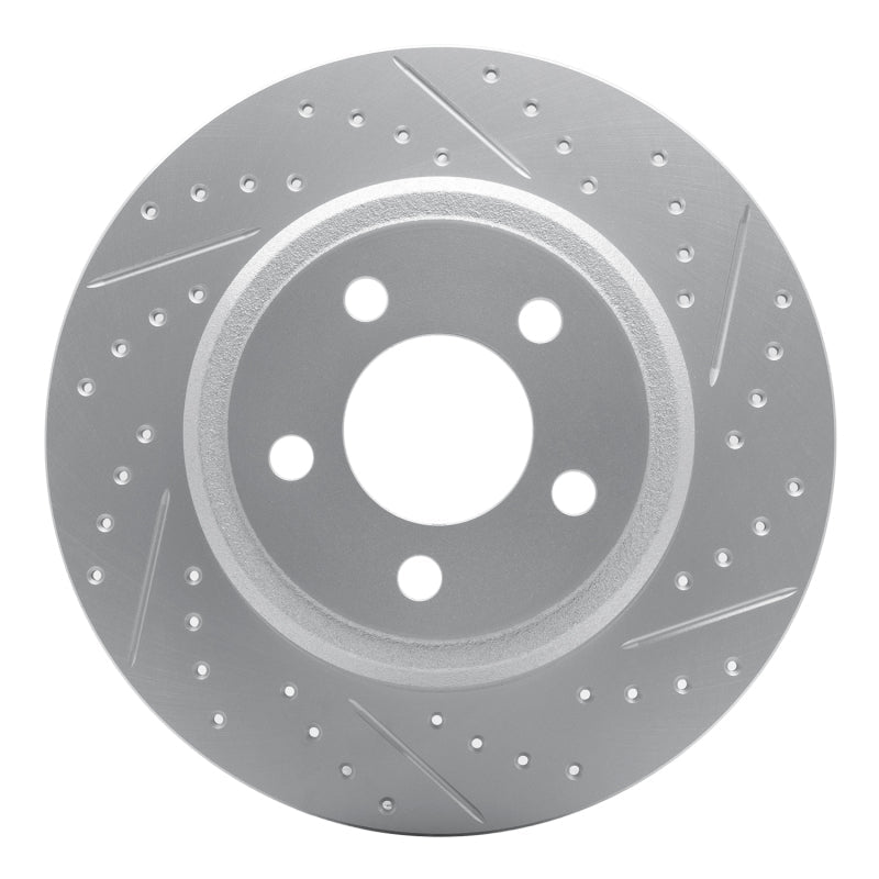 DFC Geoperformance Rear Right Drilled & Slotted Rotor for Toyota Sienna (Part Number: DFC830 - 76131R) | dfc830 - 76131R - JDMuscleSPK992380