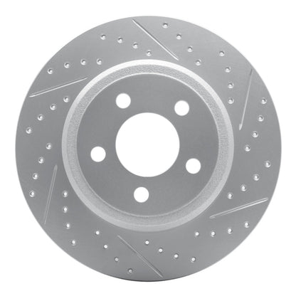DFC Geoperformance Rear Right Drilled & Slotted Rotor for Toyota Sienna (Part Number: DFC830 - 76131R) | dfc830 - 76131R - JDMuscleSPK992380