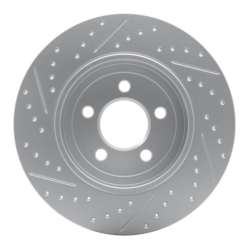 DFC Geoperformance Rear Right Drilled & Slotted Rotor for Toyota Sienna (Part Number: DFC830 - 76131R) | dfc830 - 76131R - JDMuscleSPK992380