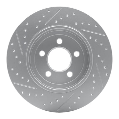 DFC Geoperformance Rear Right Drilled & Slotted Rotor for Toyota Sienna (Part Number: DFC830 - 76131R) | dfc830 - 76131R - JDMuscleSPK992380