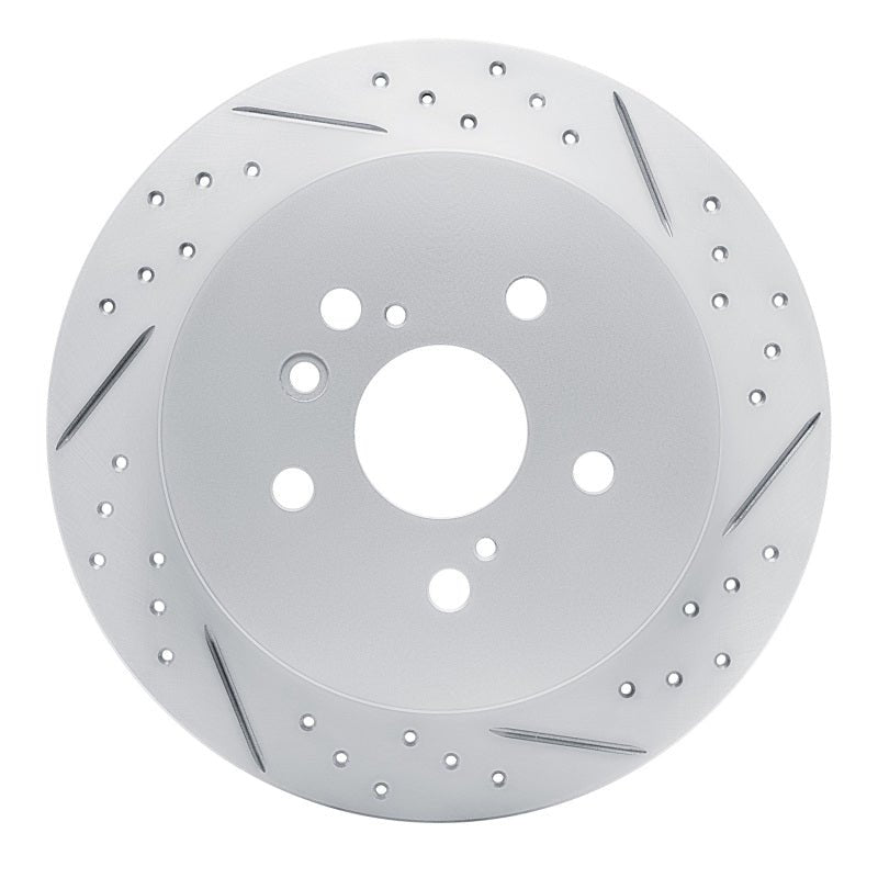 DFC Geoperformance Rear Right Drilled & Slotted Rotor for Toyota Venza 2009 - 2015 | dfc830 - 76086R - JDMuscleSPK999838