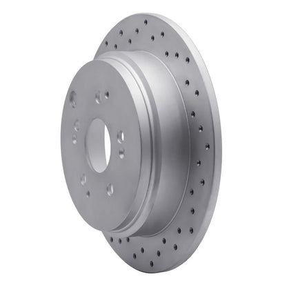 DFC Rear Left Drilled Geoperformance Rotor for Honda Odyssey 2002 - 2004 | Part Number DFC820 - 59047L | dfc820 - 59047L - JDMuscleSPK996096