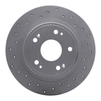 DFC Rear Left Drilled Geoperformance Rotor for Honda Ridgeline 2006 - 2014 - Part dfc820 - 59052L | dfc820 - 59052L - JDMuscleSPK996106