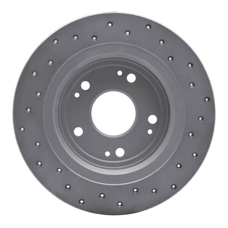 DFC Rear Left Drilled Geoperformance Rotor for Honda Ridgeline 2006 - 2014 - Part dfc820 - 59052L | dfc820 - 59052L - JDMuscleSPK996106