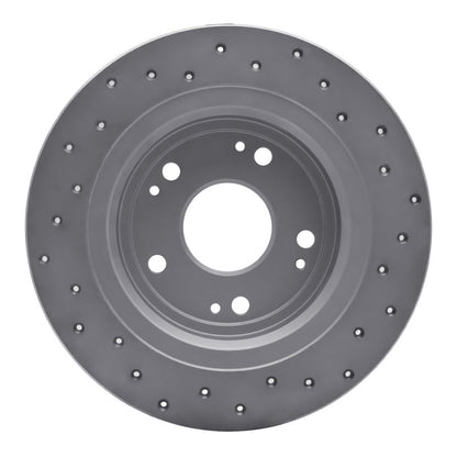 DFC Rear Left Drilled Geoperformance Rotor for Honda Ridgeline 2006 - 2014 - Part dfc820 - 59052L | dfc820 - 59052L - JDMuscleSPK996106