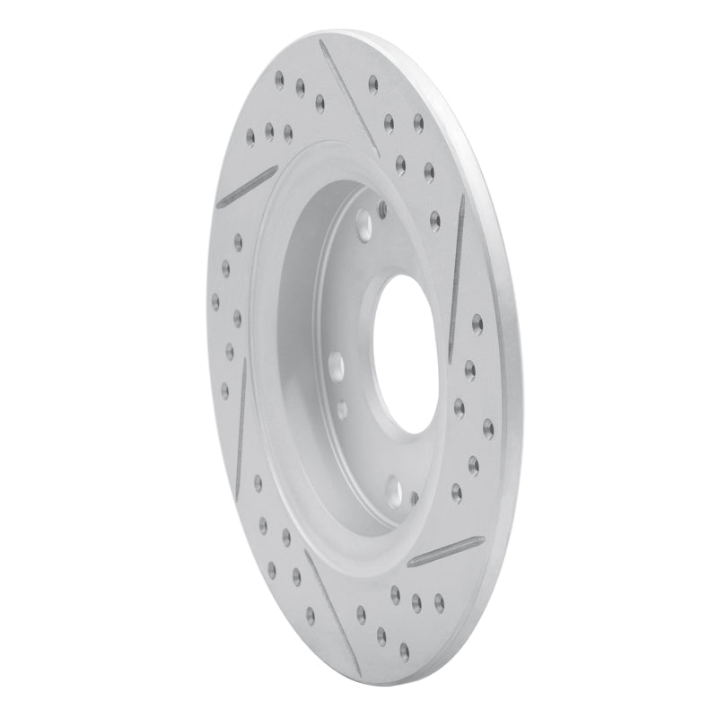 DFC Rear Left Drilled & Slotted Geoperformance Rotor for Honda CR - Z 2011 - 2015 | dfc830 - 59035L - JDMuscleSPK999034