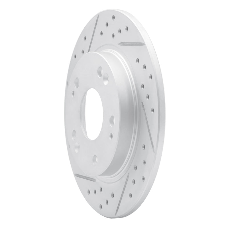 DFC Rear Left Drilled & Slotted Geoperformance Rotor for Honda CR - Z 2011 - 2015 | dfc830 - 59035L - JDMuscleSPK999034