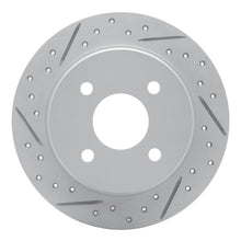 DFC Rear Left Drilled & Slotted Geoperformance Rotor for Toyota Yaris 2012 - 2018 | dfc830 - 76090L - JDMuscleSPK999845